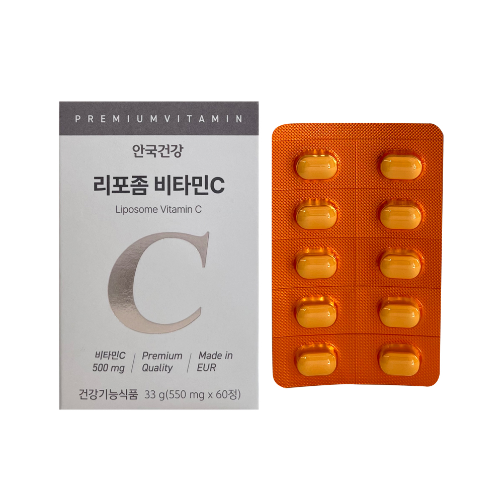 안국건강 리포좀 비타민C 550mg x 60캡슐