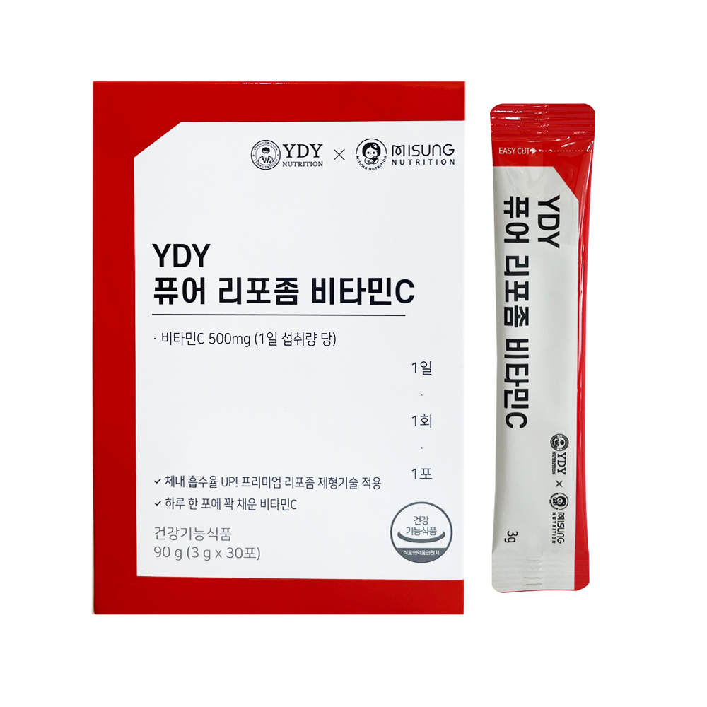 YDY 퓨어 리포좀 비타민C 3g x 30포